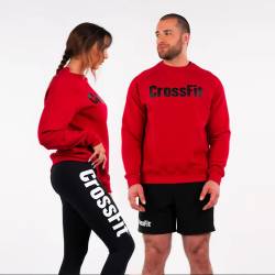 Unisex CrossFit hoodie Northern Spirit red
