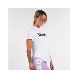 Womens CrossFit Northern Spirit epaulet - white