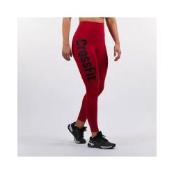 Womens CrossFit Northern Spirit Leggings - red