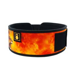 Weightlifting belt 2POOD - King of the Jungle By Emma Cary 4"
