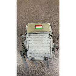 Velcro patch Hungarian flag  7 x 5 cm