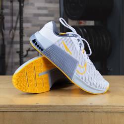 Mens CrossFit Shoes Nike Metcon 9 - grey/orange
