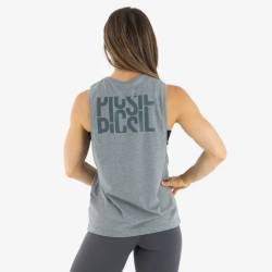 Woman Top Picsil Premium Sleeveless - grey