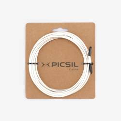 Replacement cable Picsil 2,5 mm - 3 m - white