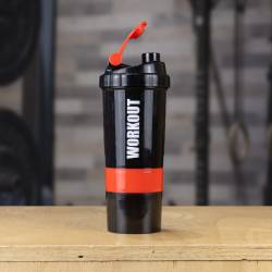 Multi-part shaker / shaker red / black - WORKOUT