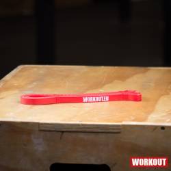 Odporová guma WORKOUT červená - 13 kg