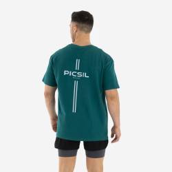 Pánské Oversize tričko Urban z organické bavlny - zelené