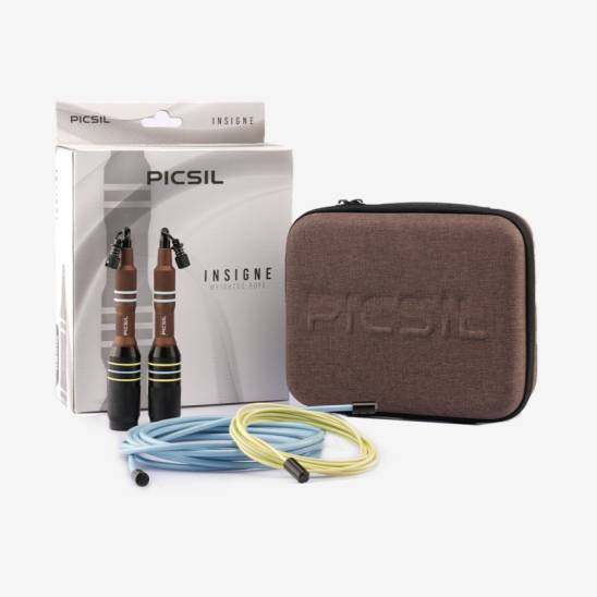 Complete package Picsil Insigne - Brown (Rope sleeve weights jump rope ...