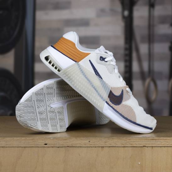 Scarpe da CrossFit da uomo Nike Metcon 9 AMP - Bianco/Marrone