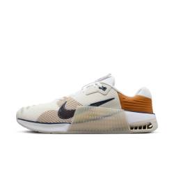 Mens CrossFit Shoes Nike Metcon 9 AMP - White/Brown
