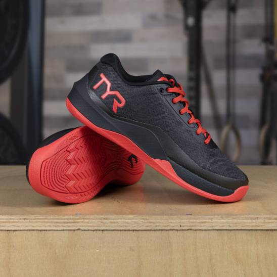 Scarpe da allenamento da uomo TYR CXT-2CEE Elite Carbon - nero/rosso