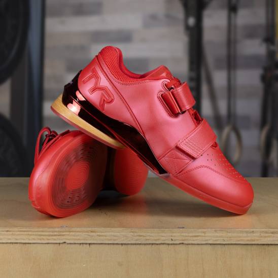 Pánské vzpěračské boty TYRFORCE Elite Carbon Lifter - red