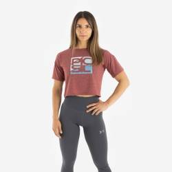 Dámský crop top Picsil Premium - Cherry