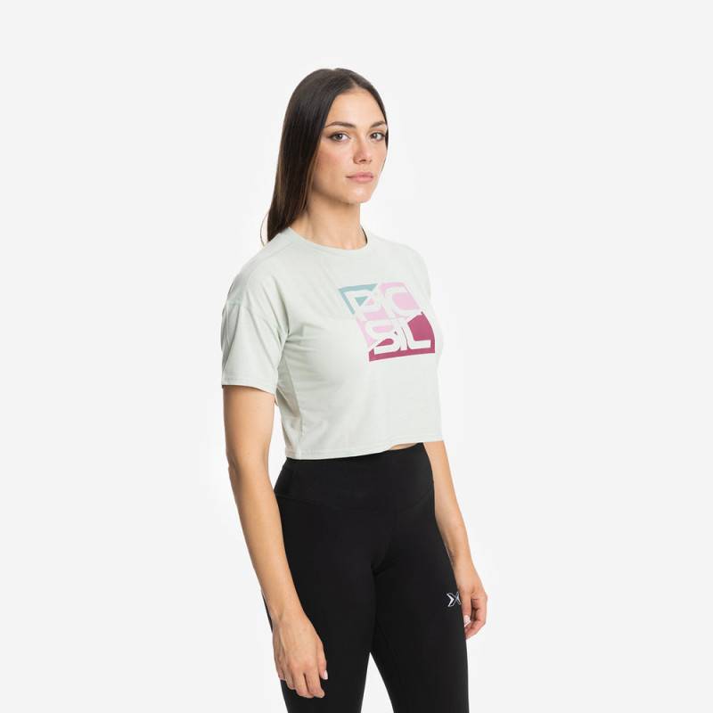 Dámský crop top Picsil Premium - Green