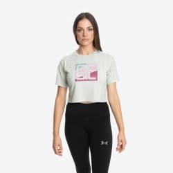 Dámský crop top Picsil Premium - Green