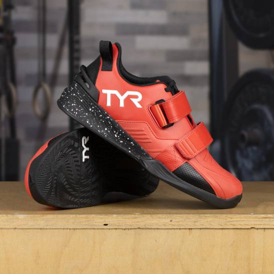 Weightlifting shoes TYR L-2 Lifter - black/red
