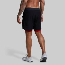 Pantaloncini Born Primitive da uomo - USA nero