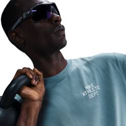 Pánské tričko Nike - smokey blue