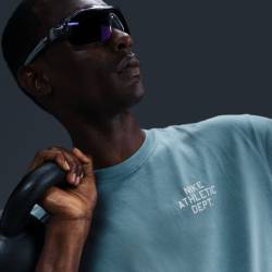 Pánské tričko Nike - smokey blue