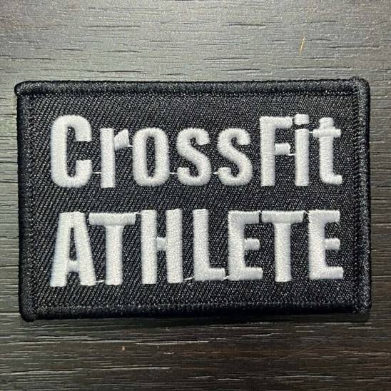 Nášivka CrossFit ATHLETE se suchým zipem