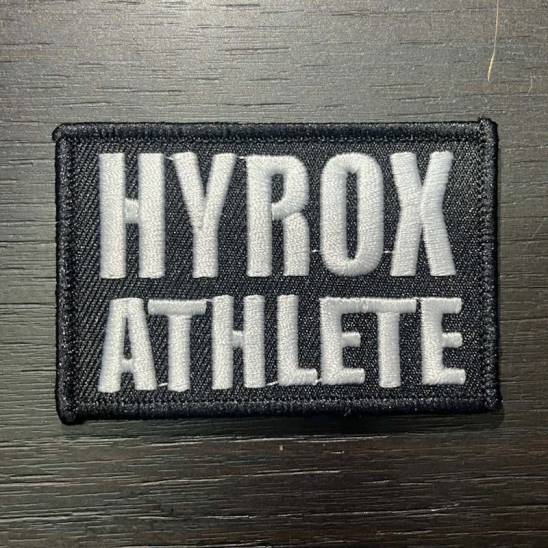Nášivka HYROX ATHLETE se suchým zipem
