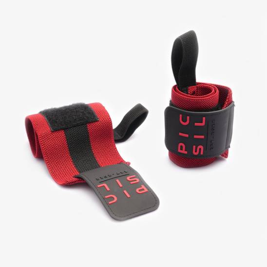 Zpevňovač zápěstí Wrist Wraps Picsil 2.0 - červený