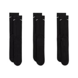 Ponožky Nike Everyday Plus Cushioned BLACK/WHITE (3 pack)