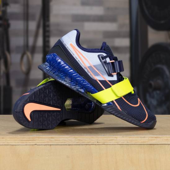 Vzpěračské boty Nike Romaleos 4 - BLACKENED BLU