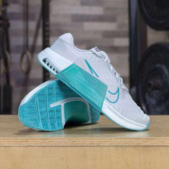 Nike Metcon 9 Damen CrossFit Schuhe - Grau/Grün
