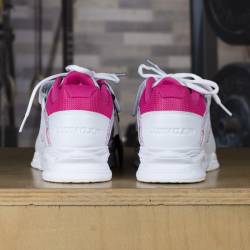 Boty na vzpírání LUXIAOJUN Professional - bílo-růžová