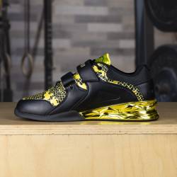 Boty na vzpírání LUXIAOJUN Professional - černo zlaté