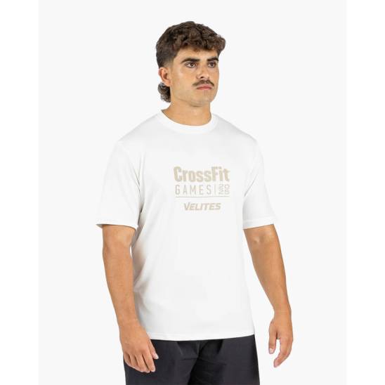 Pánské tričko CrossFit Games 25 - bílé