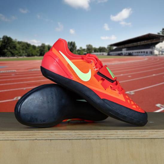Vrhačské tretry Nike Zoom Rotational 6 - červené