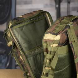 Fitness batoh WORKOUT - zelené camo