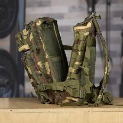 Fitness batoh WORKOUT - zelené camo