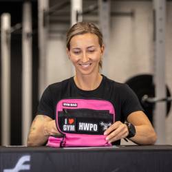 Taštička do gymu GYM BAG - růžová
