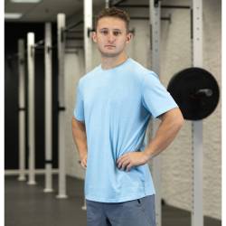 Pánské sportovní tričko WORKOUT - modré