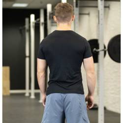 Pánské sportovní tričko WORKOUT - černé