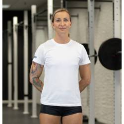 Dámské sportovní tričko WORKOUT - bílé