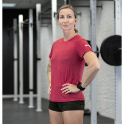 Dámské sportovní tričko WORKOUT - červené