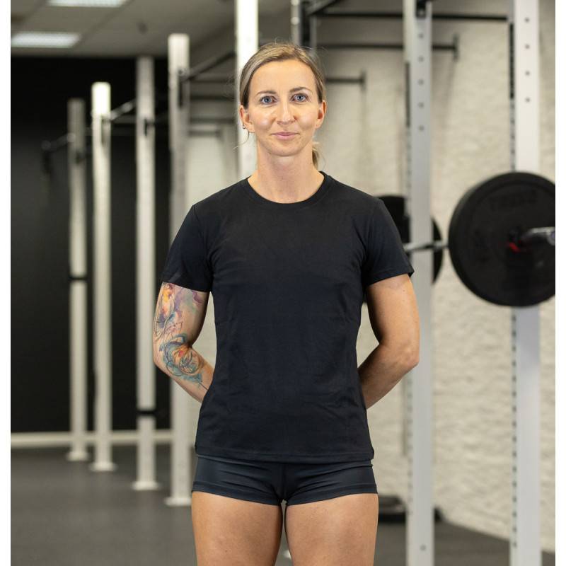 Dámské tréninkové tričko WORKOUT- černé 