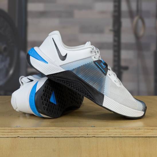 Pánské boty na CrossFit Nike Metcon 10 - šedá - modrá