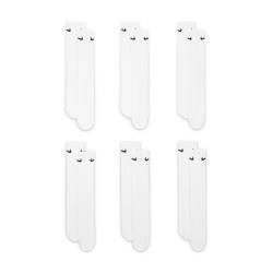 Vysoké bavlněné ponožky Nike EVERYDAY CUSHIONED CREW (6 PAIRS) bílé