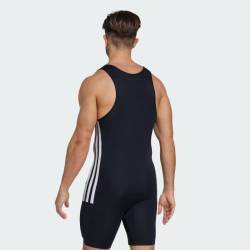 Pánský vzpěračský - powerlifterský dres adidas černý