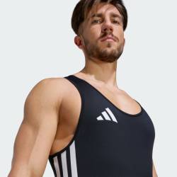 Pánský vzpěračský - powerlifterský dres adidas černý