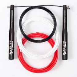 Elite SRS Performance Jump Rope - 3 Cable Bundle