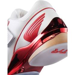 Pánské vzpěračské boty TYRFORCE Elite Carbon Lifter - bílá - červená