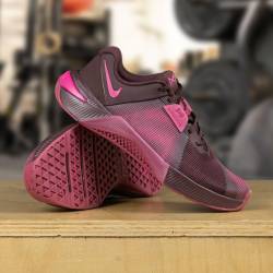 Dámské boty na CrossFit Nike Metcon 10 - tmavě červená/tmavě růžová