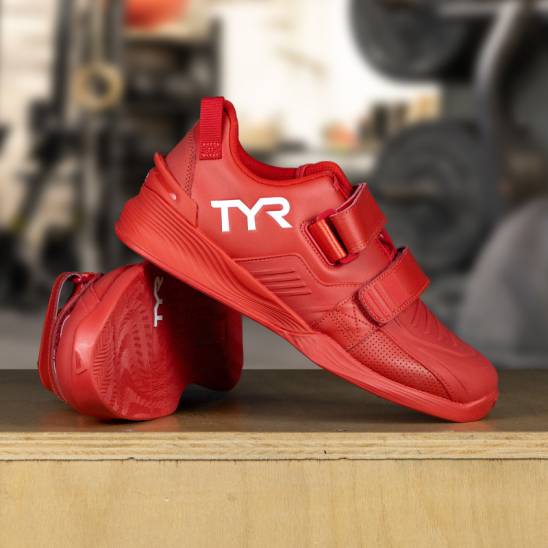 Vzpěračské boty TYR L-2 Lifter - červené