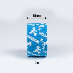 Thumb Hookgrip tape WORKOUT úzká - délka 7 m (modrá)